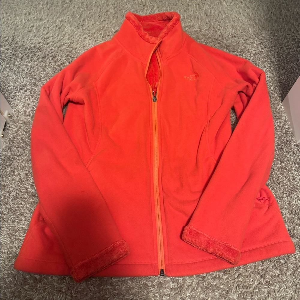 The North Face Vibrant Coral Fleece Jacket